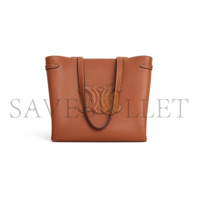 CELINE MEDIUM CABAS ANAÏS CUIR TRIOMPHE IN GRAINED CALFSKIN 121733ENY.04LU (54*29.5*15cm)